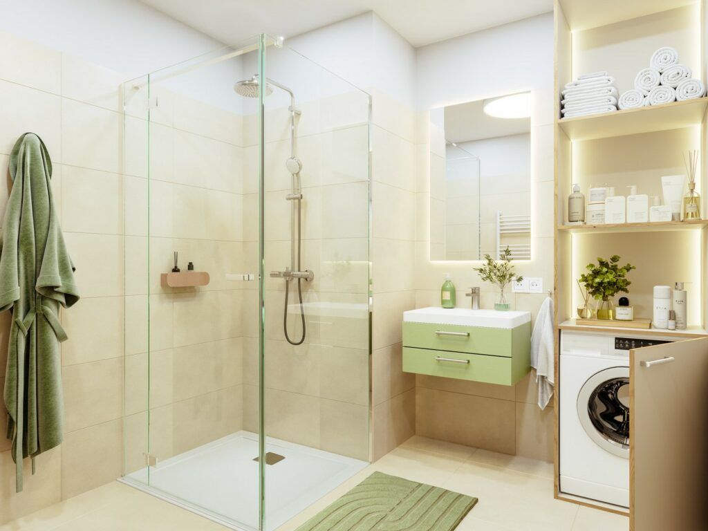 Neubauprojekte LIVE21 in 1210 Wien Floridsdorf nahe Donauinsel und Marchfeldkanal wohnen - Badezimmer