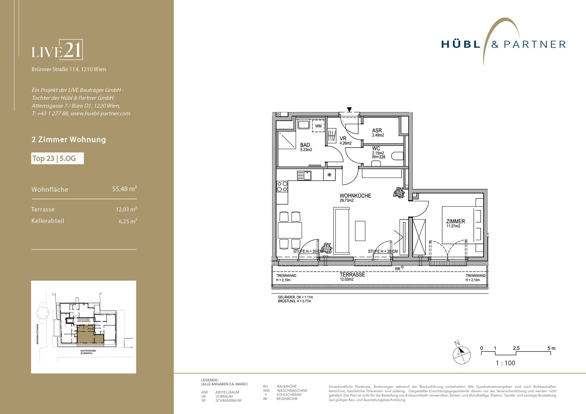 LIVE21_Verkaufsplan_Brünner_Straße114_Top23