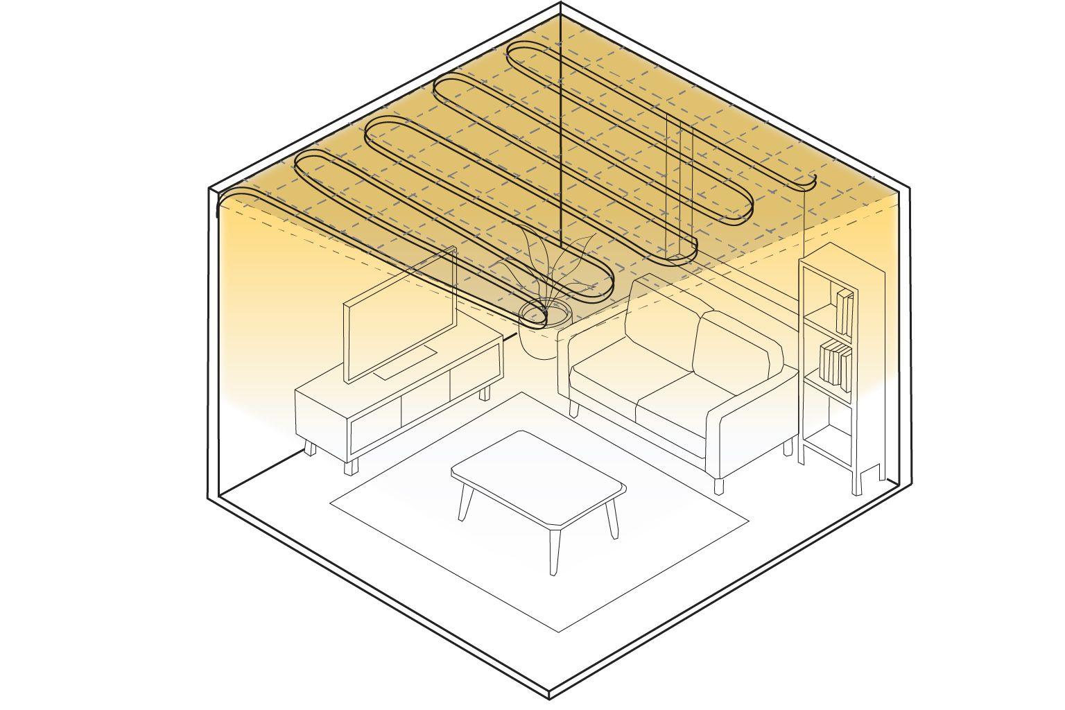 Wie funktioniert die Bauteilaktivierung und wärmt bzw. heizt sie