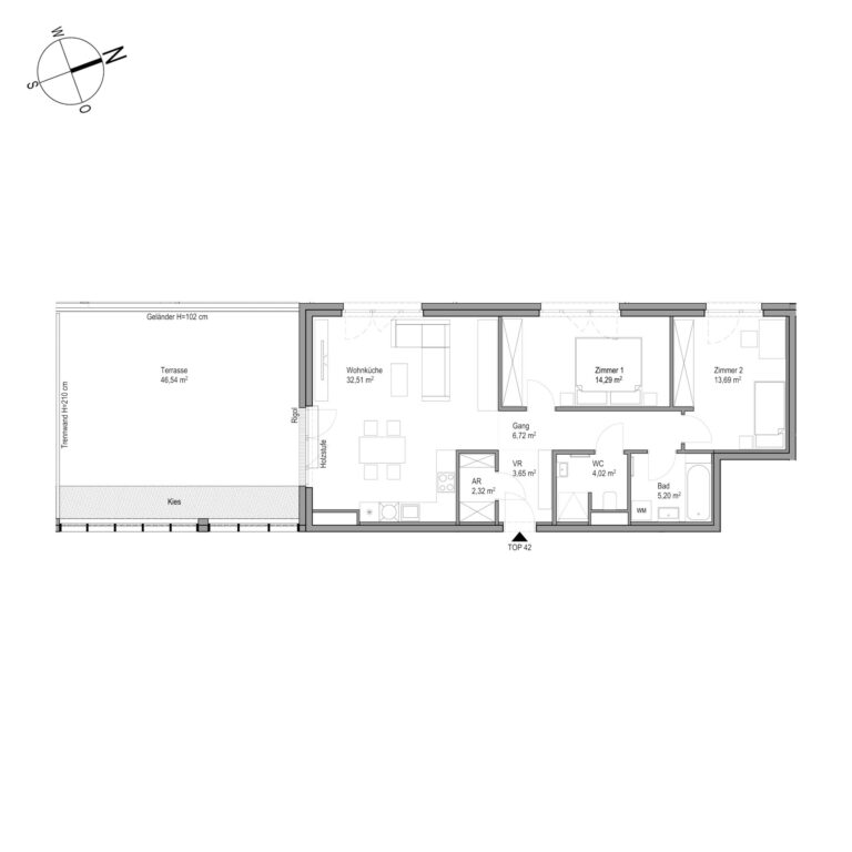AmRain_Grundriss_Stiege08_Top_42