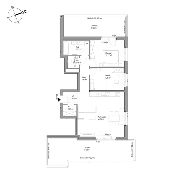 AmRain_Grundriss_Stiege10_Top13