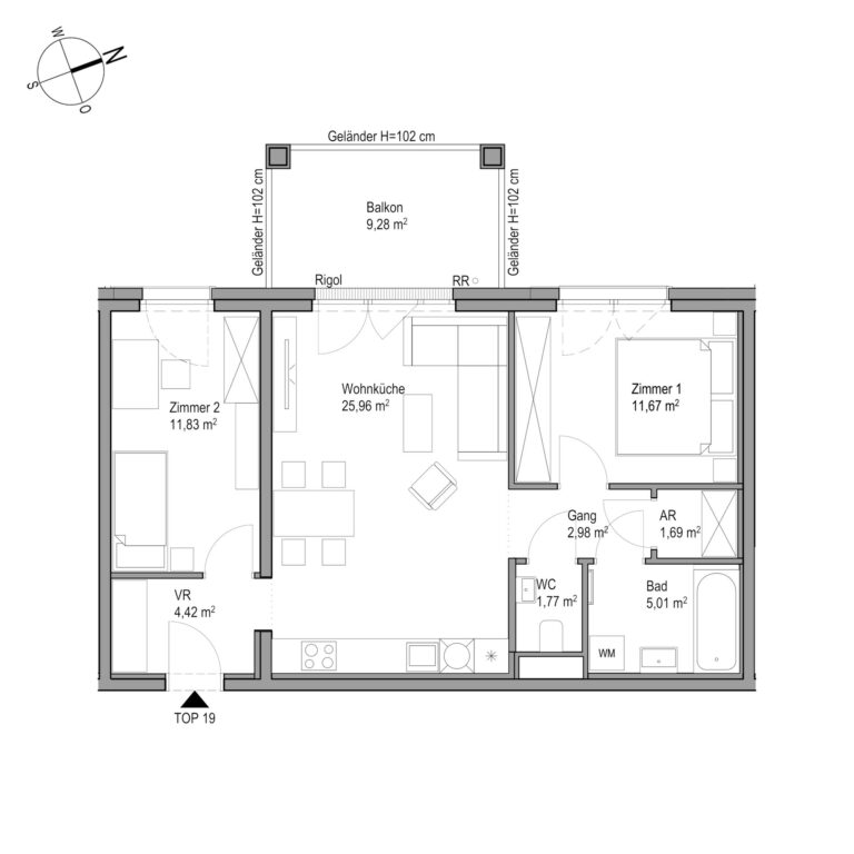 AmRain_Grundriss_Stiege08_Top_19